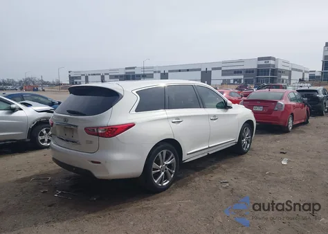 2013 Infiniti Jx35 z USA, uszkodzony, nr VIN 5N1AL0MM2DC321613